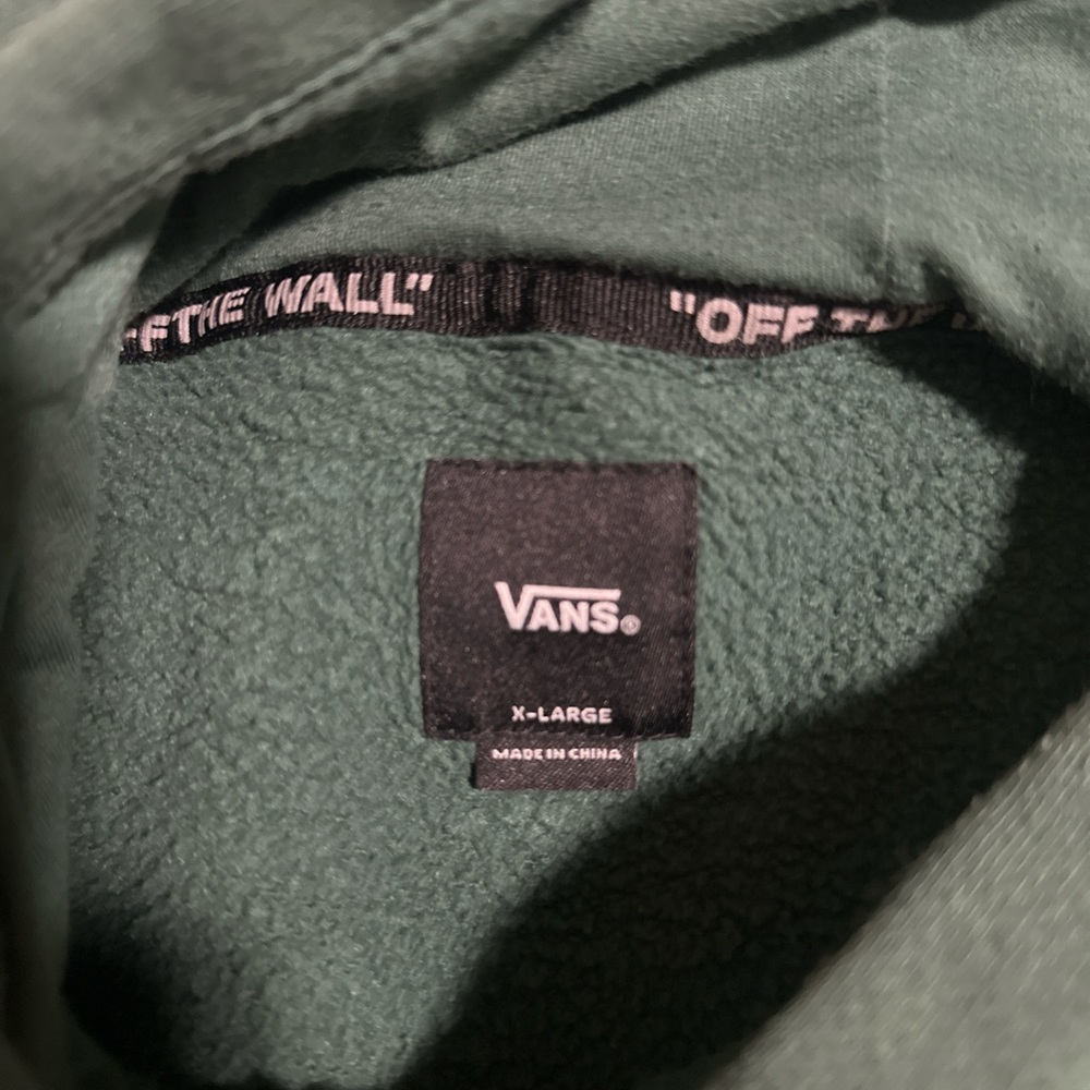 Vans Forest Green Fleece Hoodie